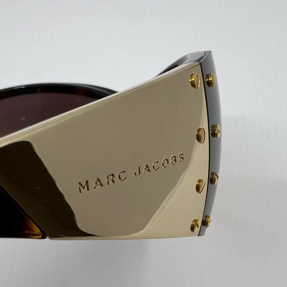Marc Jacobs MJ 095/S Tortoiseshell Gold-Hinged Sunglasses - Picture 15 of 15